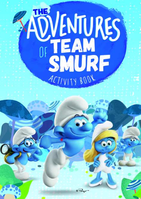 adventures team activity book السنافر adventures team activity book السنافر