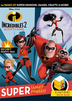 Incredibles 2 activity book Incredibles 2 activity book