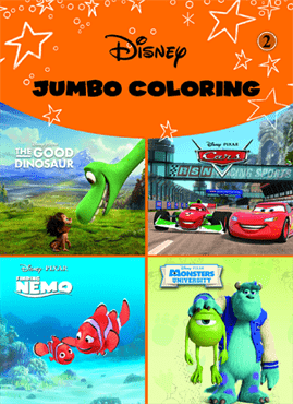 Disney  JuMBO Coloring 2
