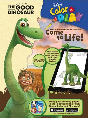 Color and play-the good dinasaur